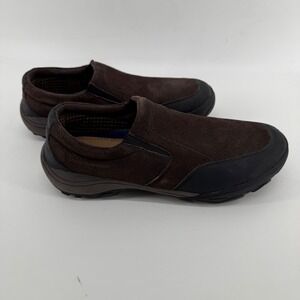 Weatherproof Vintage Local Mens 11 Brown Suede Slip On Casual Shoes 684811